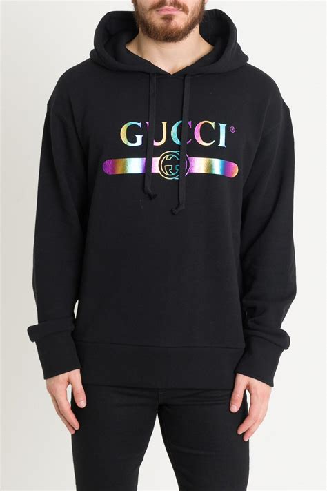 iridescent gucci hoodie|Gucci laid back hoodie.